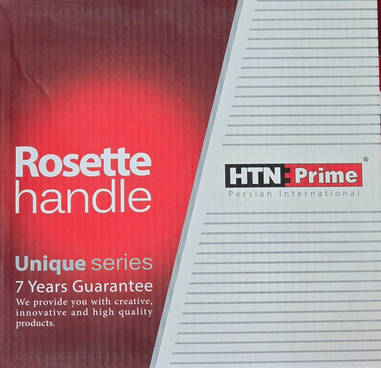 دستگیره دو تیکه HTN کد8582R رنگ نقره ای با گارانتی